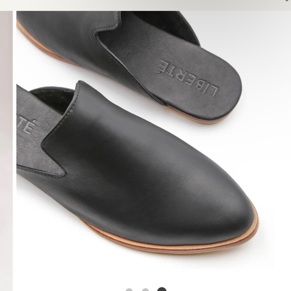 New Liberte Leather Black The Modern Mule. Multiple Sizes — image 3 of 8